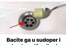 Bacite ga u sudoper i odvod se više nikada neće začepiti! (Neverovatno)