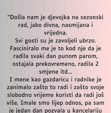 “Došla nam je djevojka na sezonski rad…” “Došla nam je djevojka na sezonski rad…” - featured image