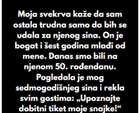 „Moja svekrva je nazvala mog sina ‘dobitnim tiketom’, ali na kraju sam se ja nasmejala poslednja“ „Moja svekrva je nazvala mog sina ‘dobitnim tiketom’, ali na kraju sam se ja nasmejala poslednja“ - featured image