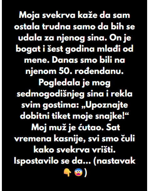 „Moja svekrva je nazvala mog sina ‘dobitnim tiketom’, ali na kraju sam se ja nasmejala poslednja“ - featured image „Moja svekrva je nazvala mog sina ‘dobitnim tiketom’, ali na kraju sam se ja nasmejala poslednja“ - featured image